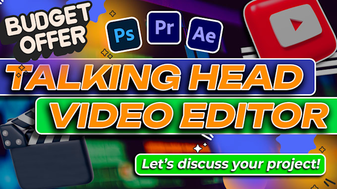 professional talking head video editing for youtube