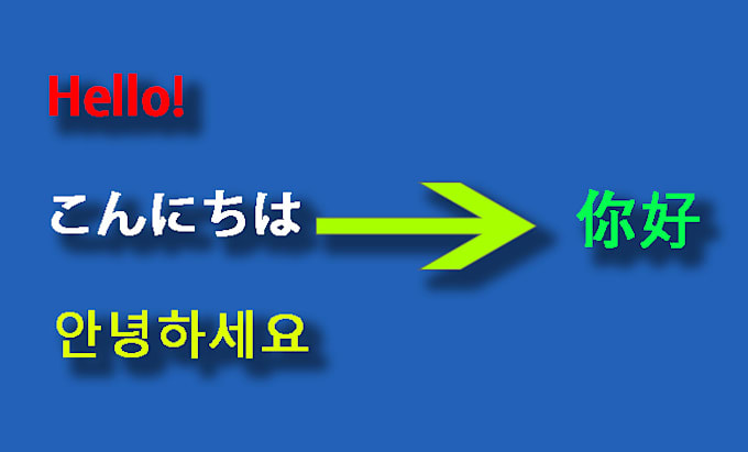 translate languages into friendly chinese