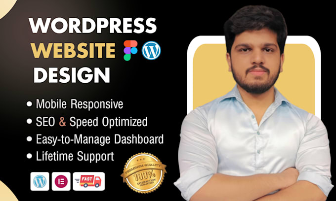 Create modern responsive wordpress website design or redesign by ...