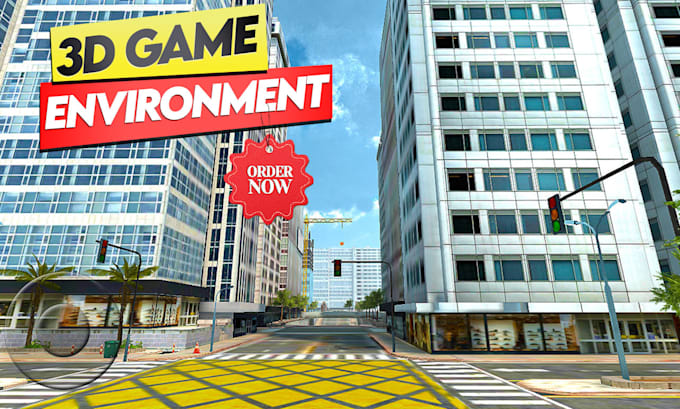 create high performance 3d game environment for unity 3d