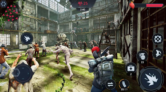 build survival horror game,zombie shooter,godot, gameplay,fps, rpg,mmorpg,unity