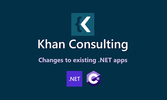 make any changes you want to your dotnet applications