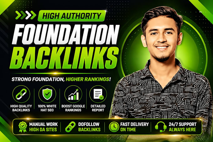 do high authority foundation SEO backlinks white hat link building