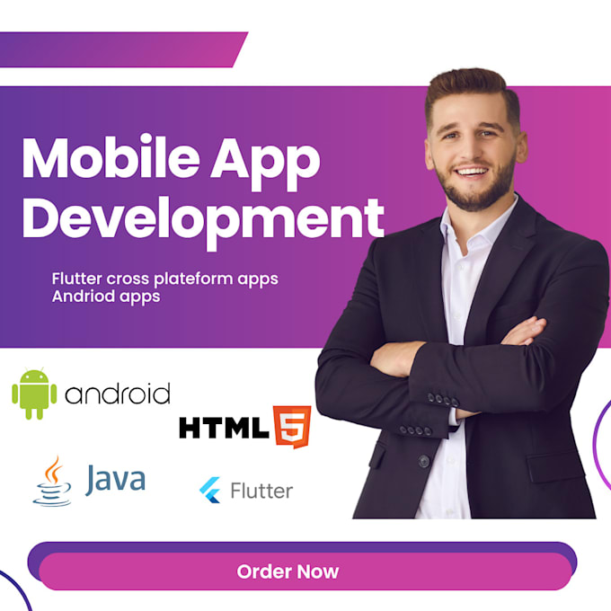 do mobile app development for ios and android app as flutter app developer