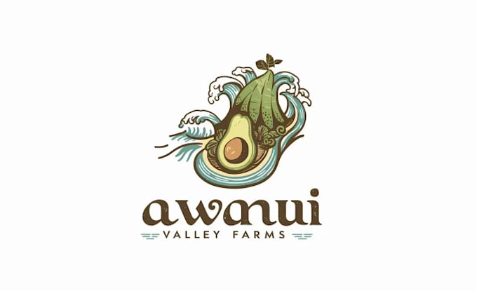 make classic crucial valley farms logo