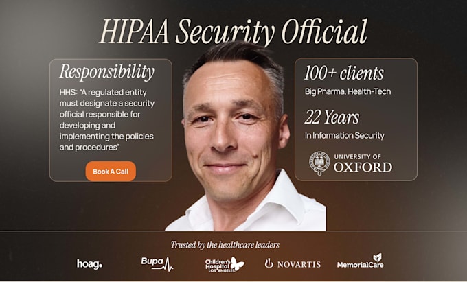 be hipaa security officer for your healthcare business