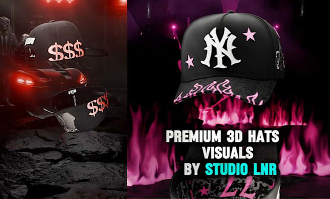 create you real 3d hat animation
