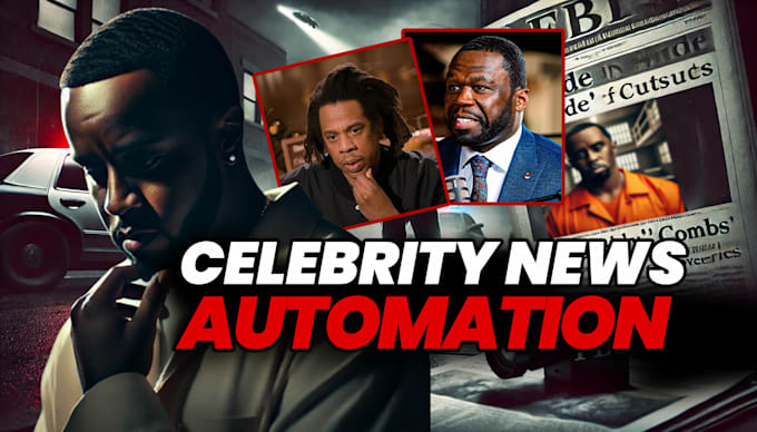 automate celebrity gossip video edit