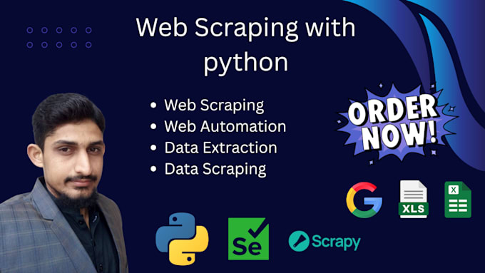 develop python automation bots, web scraping , discord bots