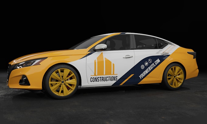 create a unique car wrap and vehicle wrap design