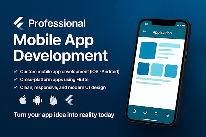 do app development with flutter