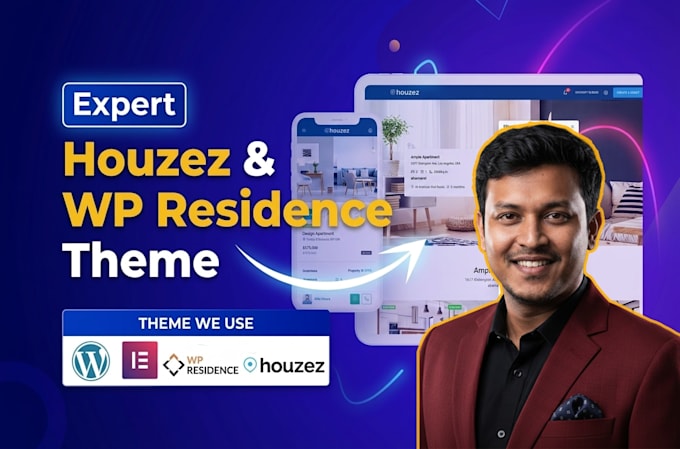 be your houzez theme and wp residence theme expert