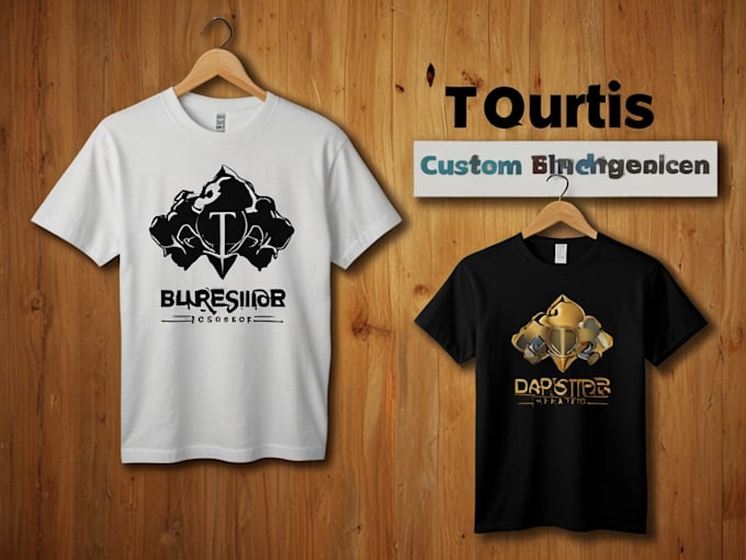 do custom t shirt logo design