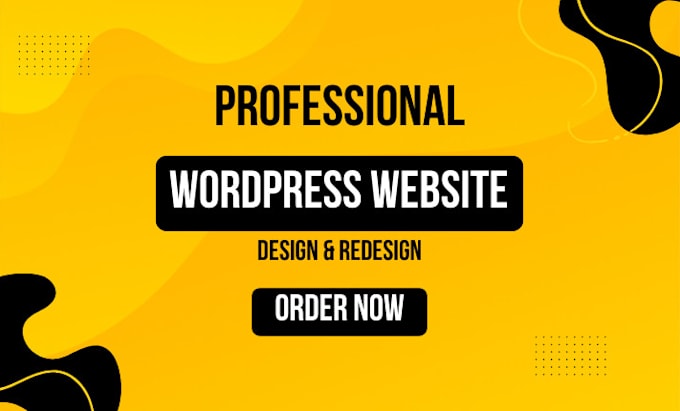 do wordpress website design, redesign and development