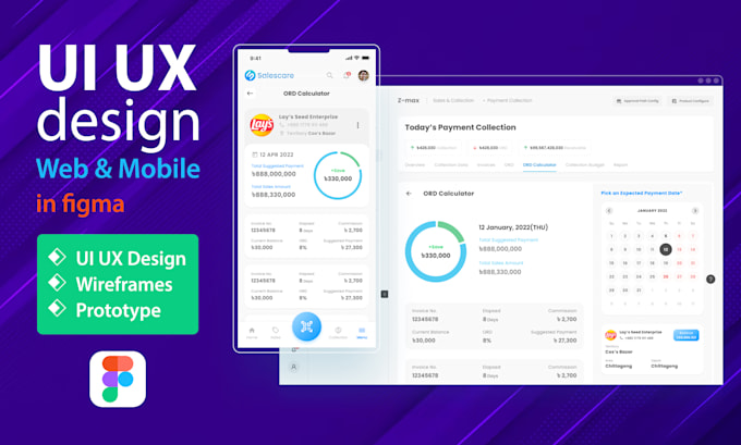 Do professional ux ui design services for mobile apps and websites in ...