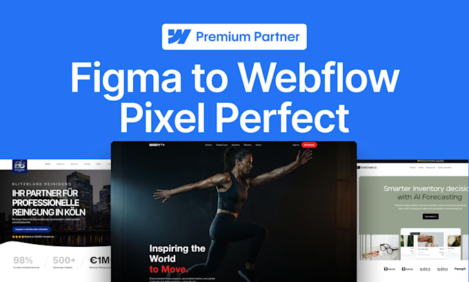 convert figma to webflow with clean cms and SEO setup