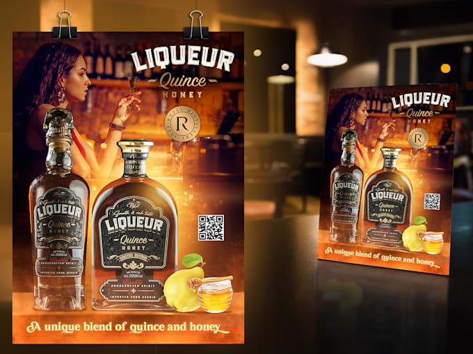 design a professional flyer, poster, banner or billboard