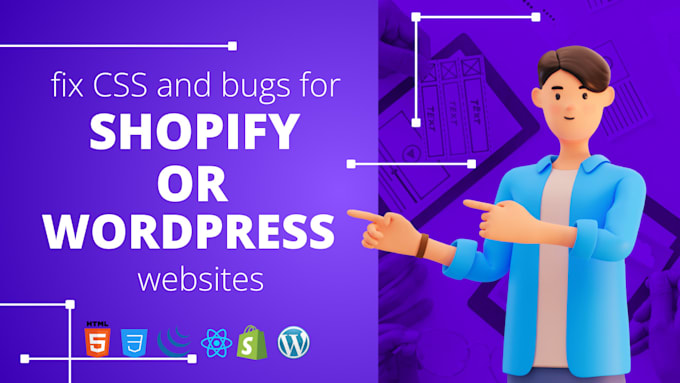 Fix html, css, jquery, responsive layout issues by Arsalansheik813 | Fiverr
