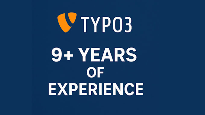 do typo3, wordpress, laravel, shopify, python, HTML tasks