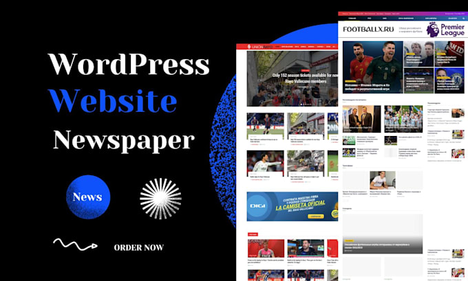 create a professional news website using wordpress cms