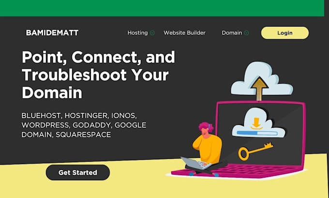 point domain, connect domain with dns, cname on namecheap, hostinger, wix