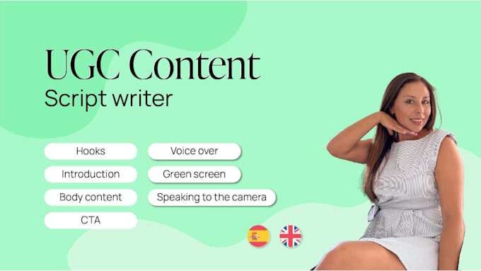 write an video script for ugc social media