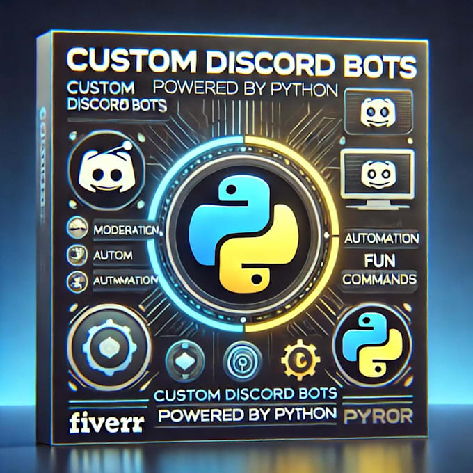 Develop a custom discord bot using python by Jasontuning | Fiverr