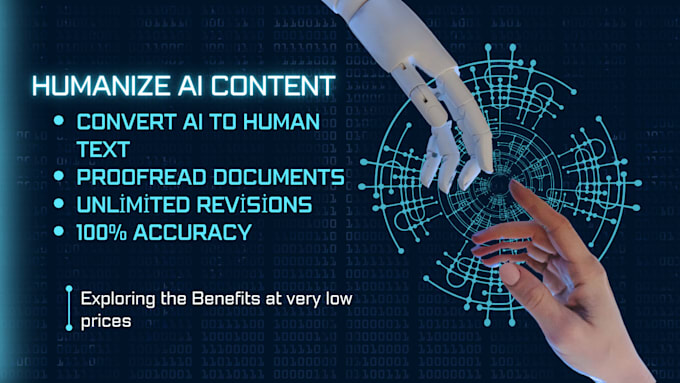 proofread, paraphrase and convert ai to human text
