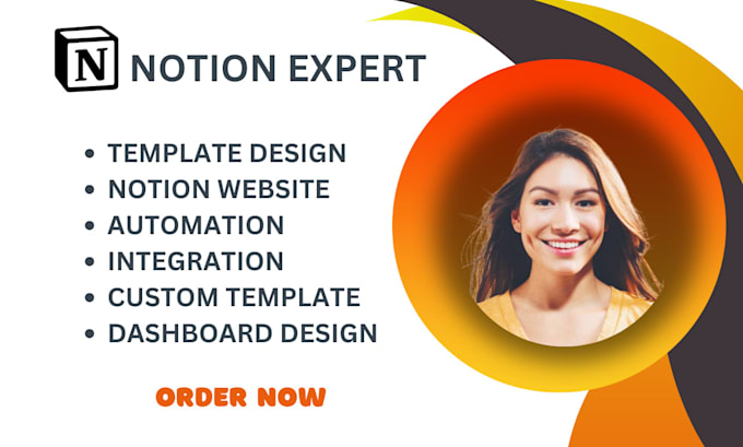 customize advance notion template website notion task management expert