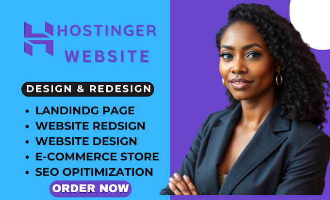 build hostinger website do hostinger website design hostinger website redesign