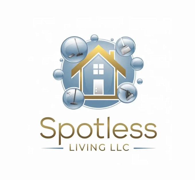 make amazing spotless living and cleaning logo