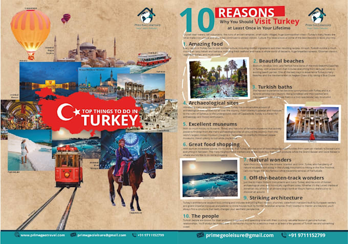 design a beautiful double sided flyer