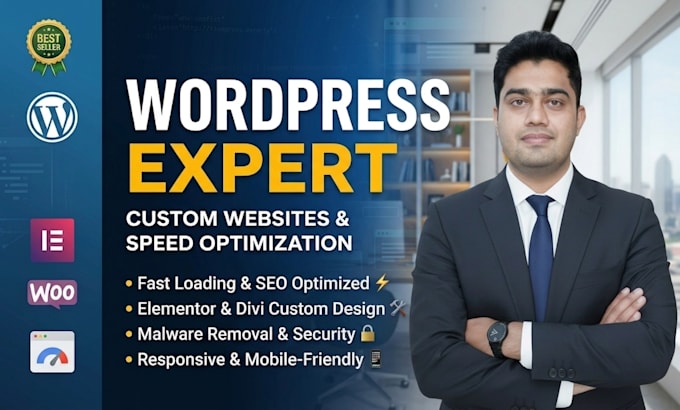 create a professional wordpress website for your business