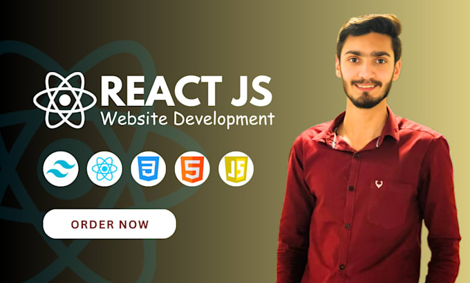 Build website using react js with tailwind css