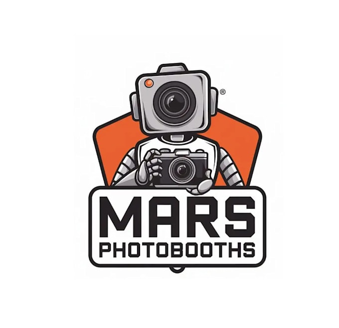 make world class photo booth logo for you