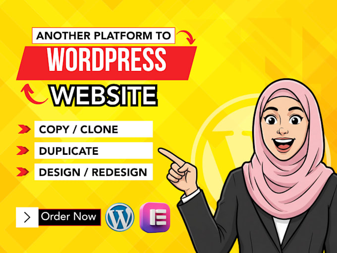 build custom wordpress website design redesign clone revamp website development