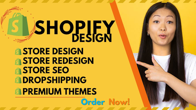 do shopify website design and redesign