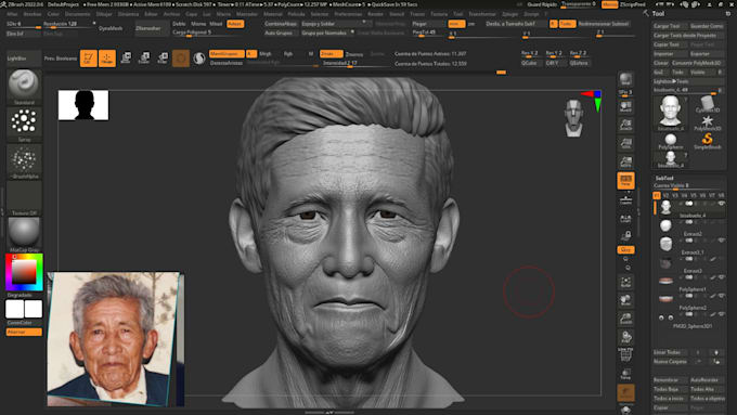 make custom 3d portrait bust or figurine stl for 3d printing