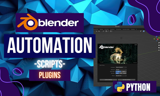 custom blender scripts and plugins for automation