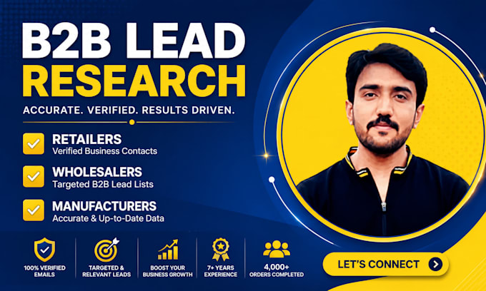 build a verified b2b email list for retailers wholesalers suppliers and manufact