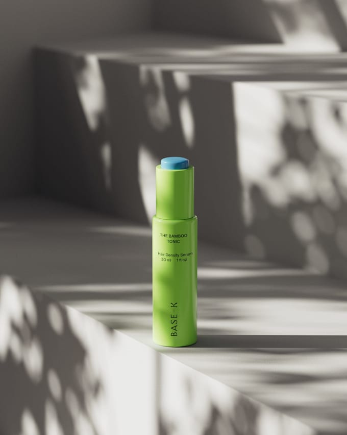 create photorealistic 3d cosmetic product render