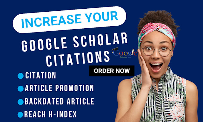 increase your google scholar citations h index in a peer reviewed index journal
