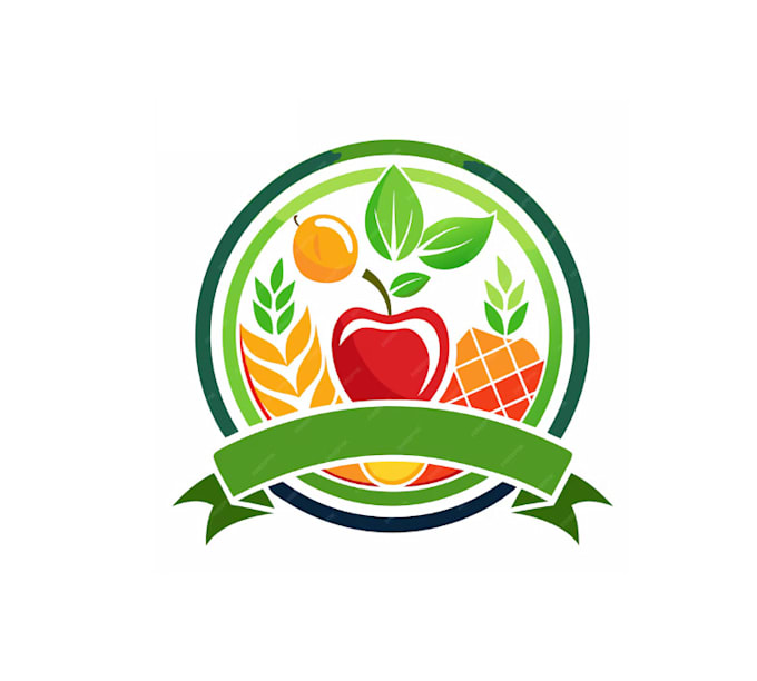 design exceptional modern fruit logo for you