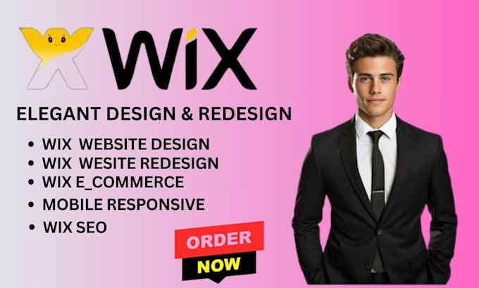 build a wix website design, redesign, develop ecommerce website or online store
