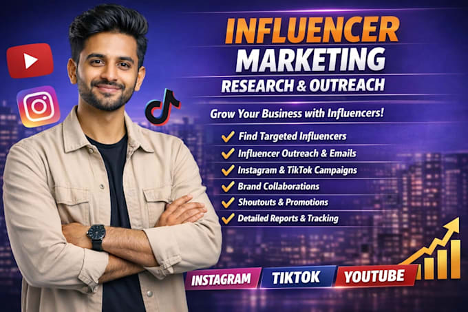 do influencer research and outreach for influencer marketing