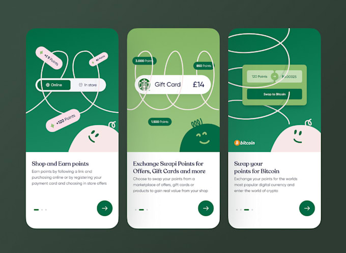 build loyalty app, discount app, reward based app, referral based app