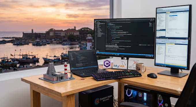 create interactive custom desktop application in c sharp