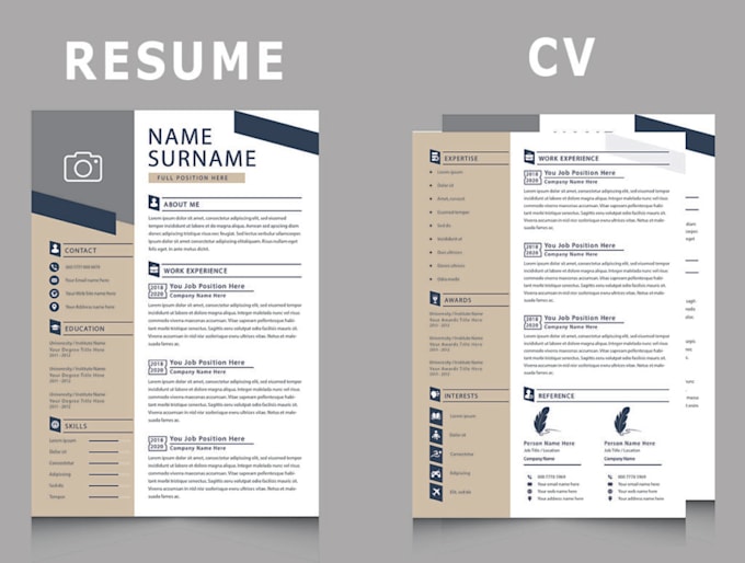 create the best looking resume for your job