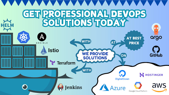 help you in devops, kubernetes, docker, terraform, ansible, cloud, cicd issue