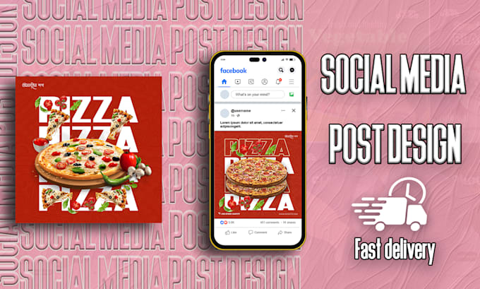 create social media posts or advertising ad design